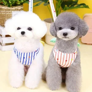Summer Pet Vest Harness Leash Set Thin Coat