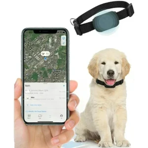 Waterproof GPS Pet Tracker Anti-Lost Collar Locator